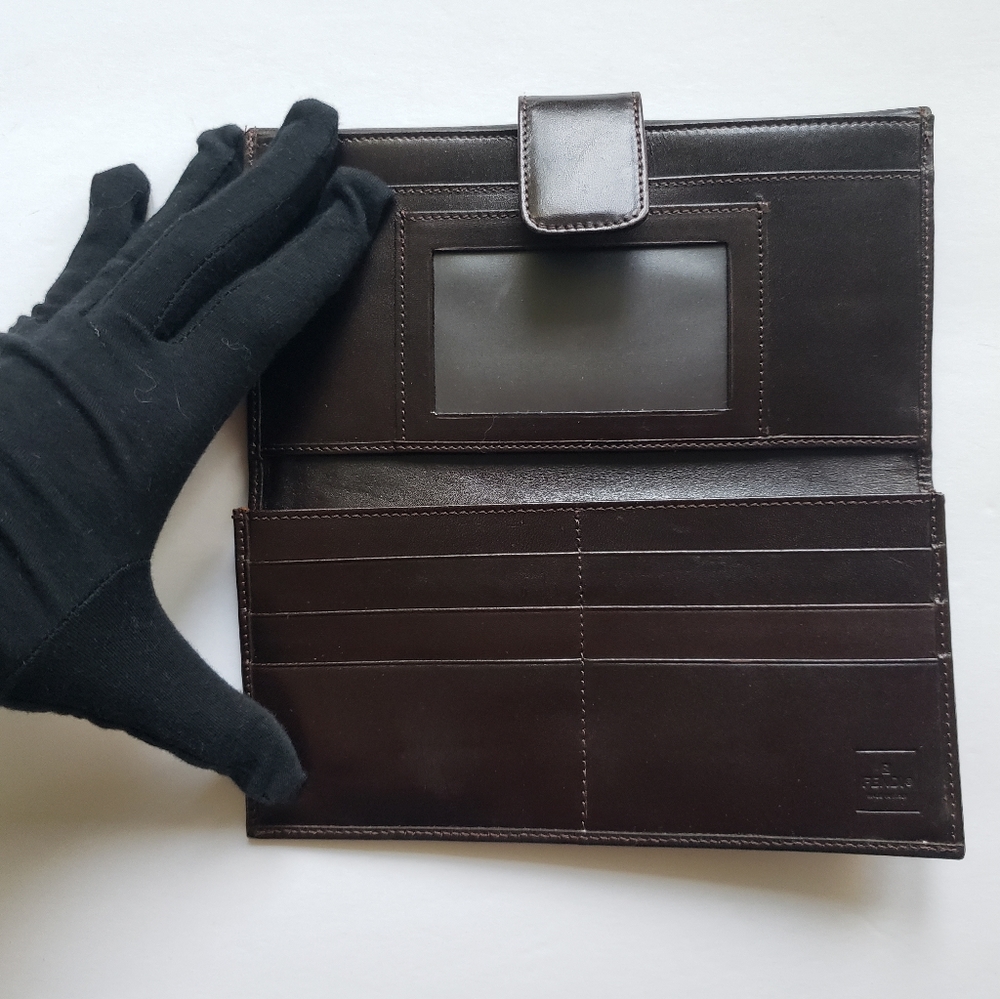 FENDI Zucca Bifold Wallet Canvass Authentic - Picture 4 of 4